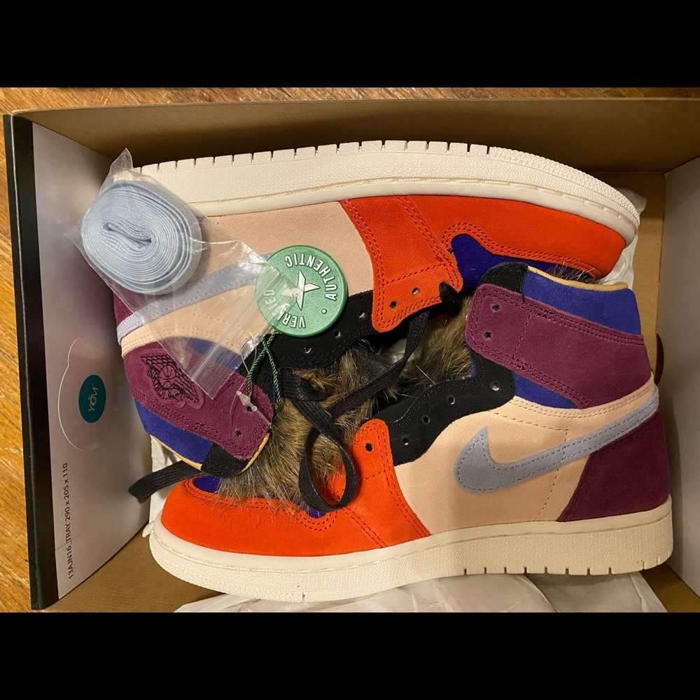 Jordan 1 Retro High Aleali May court lux